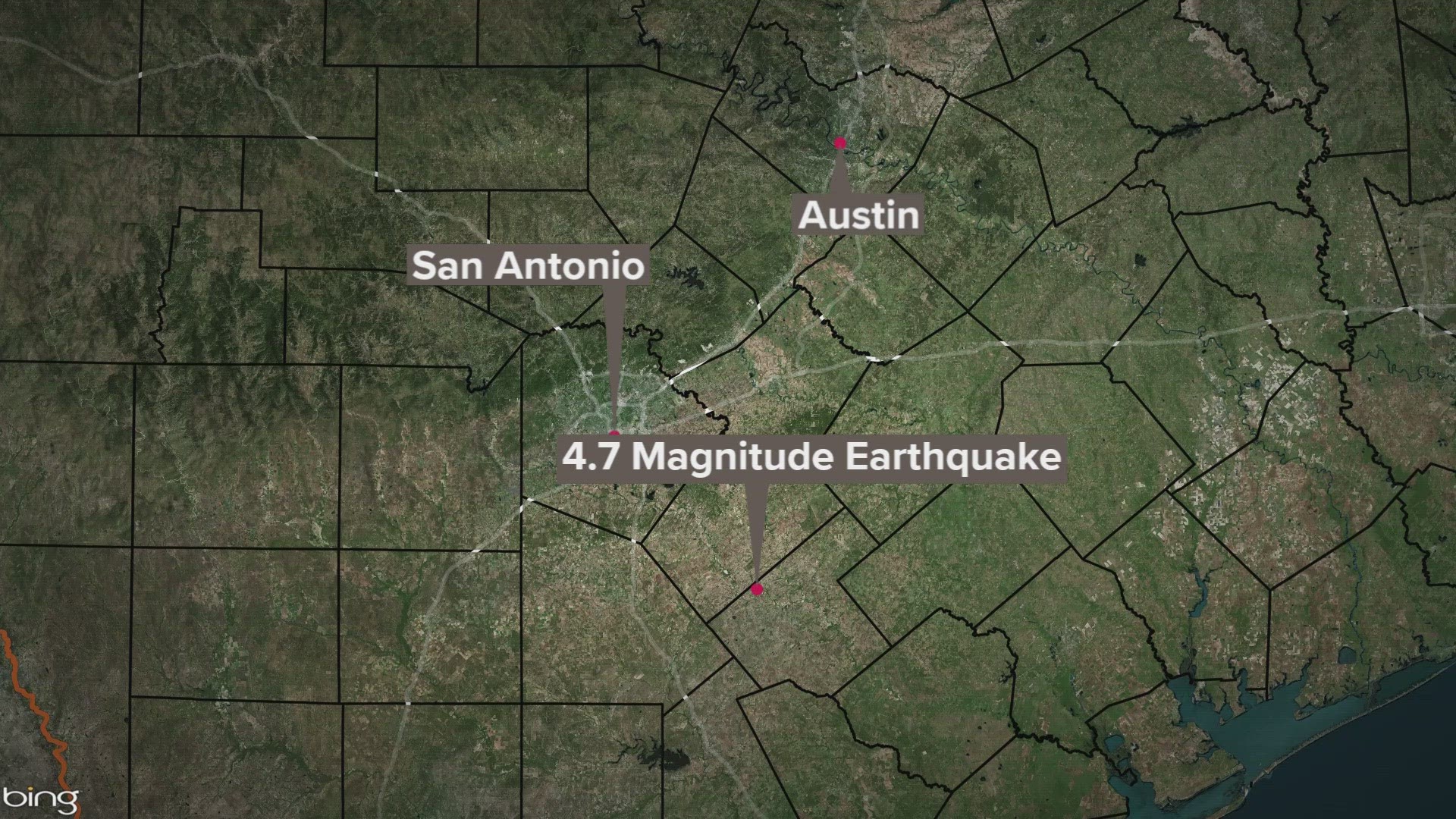 More than a dozen earthquakes have been recorded in South Texas within the last week, with its two strongest yet felt in Central Texas.