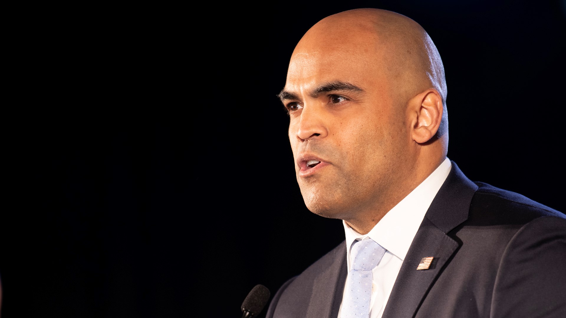 Three-term Congressman Colin Allred has his sights on the U.S. Senate. He's leading the pack in a field of Democrats hoping to take on Sen. Ted Cruz.