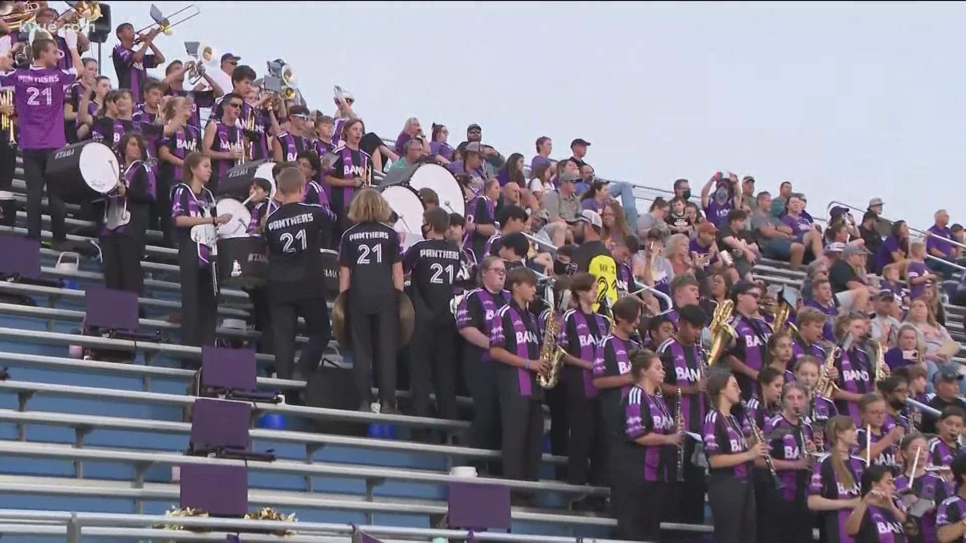 This week's band of the week goes to Liberty Hill High School!