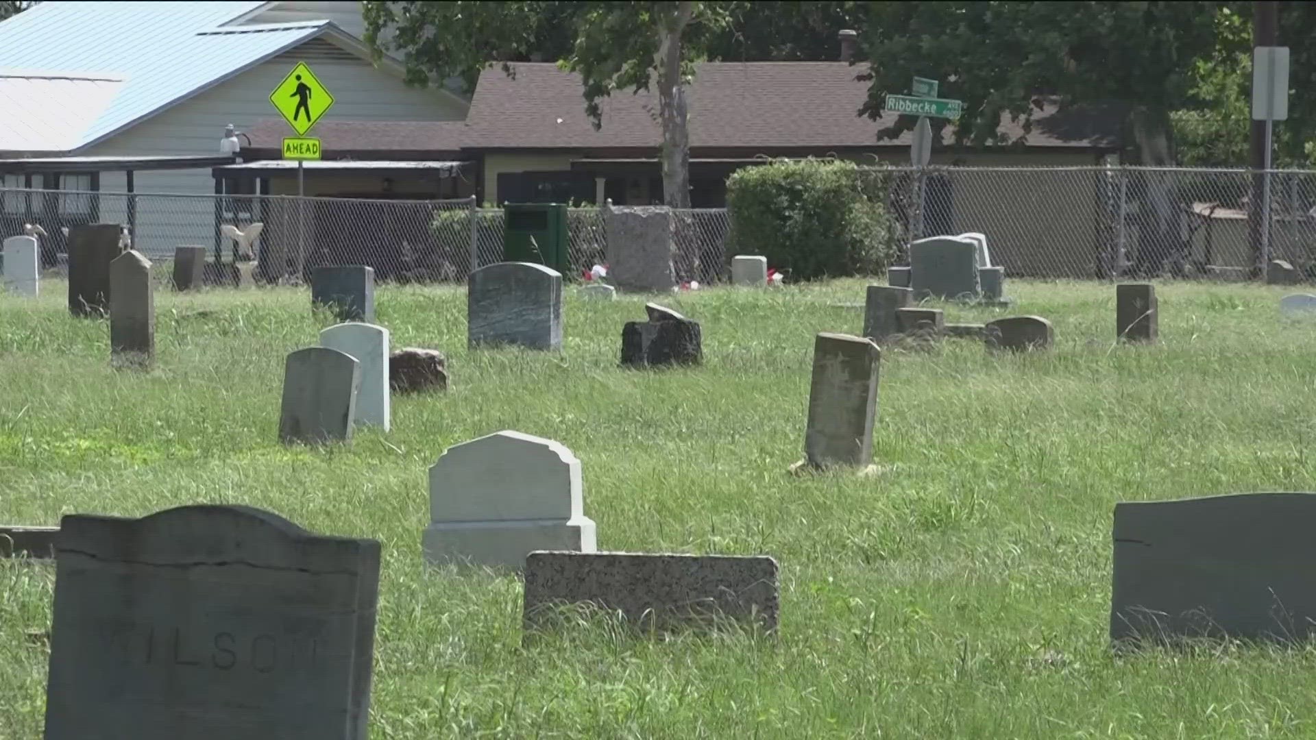 The East Austin cemetery opened in 1893, and the community is concerned about a company's interest in turning the area the cemetery occupies into new housing.