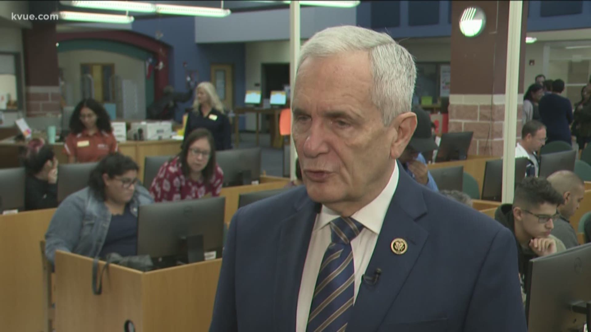 More than $2 billion in financial aid was left on the table because a certain application is too long and hard to fill out, according to Rep. Lloyd Doggett.