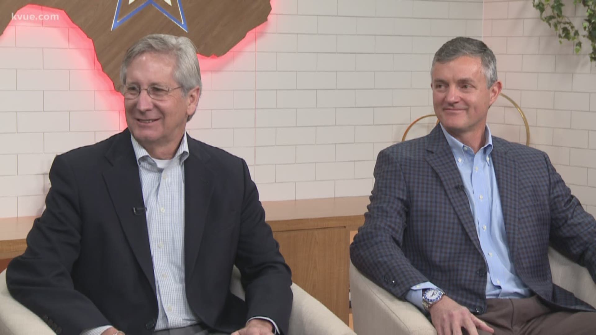 Mark Rowe, GM of Henna Chevrolet, and Bobby Jenkins, owner of ABC Home and Commercial Services, stopped by KVUE to talk about the awards.