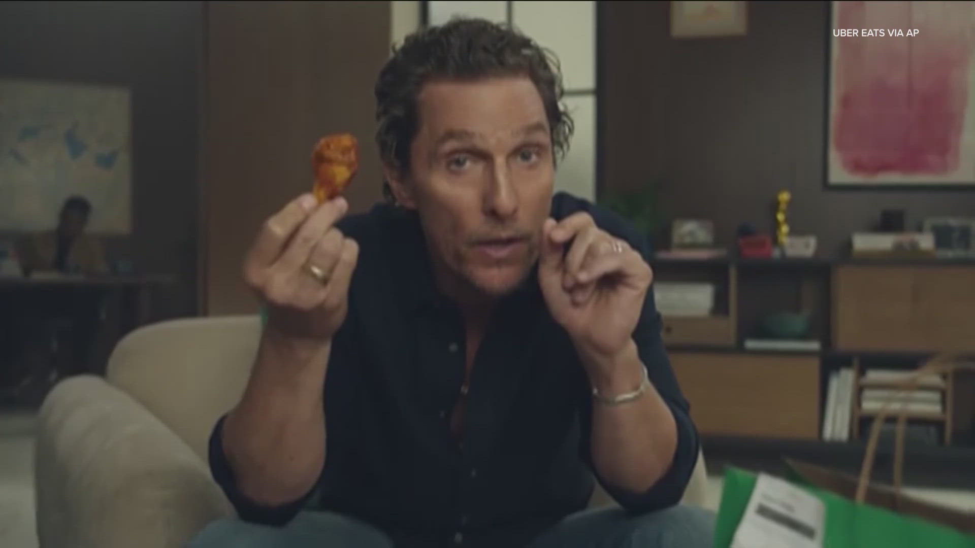 The Texas actor joined Kevin Bacon, Martha Stewart and Charli XCX in the advertisement. 