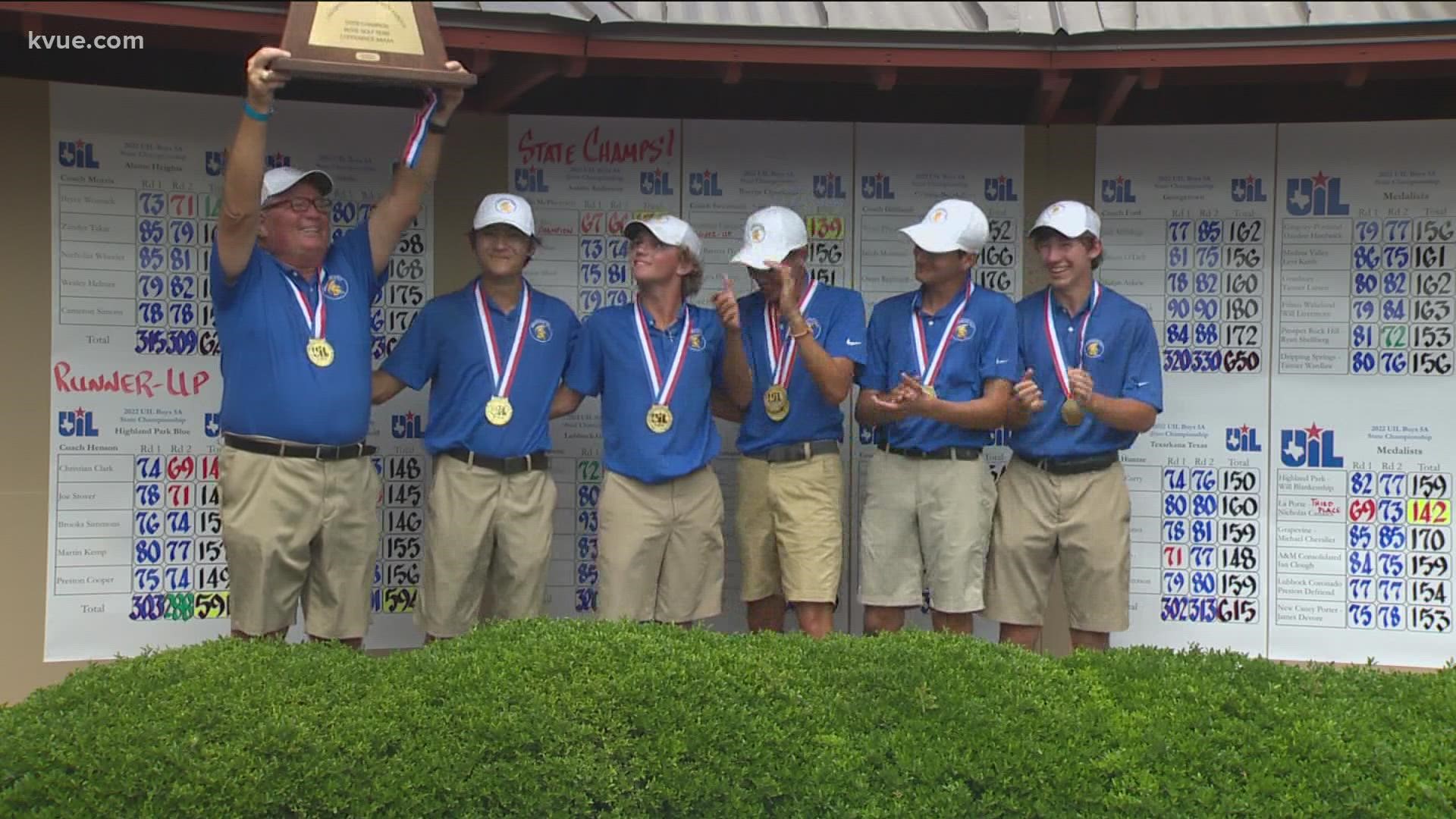 Congrats to the boys golf teams at both Westlake and Anderson high schools!