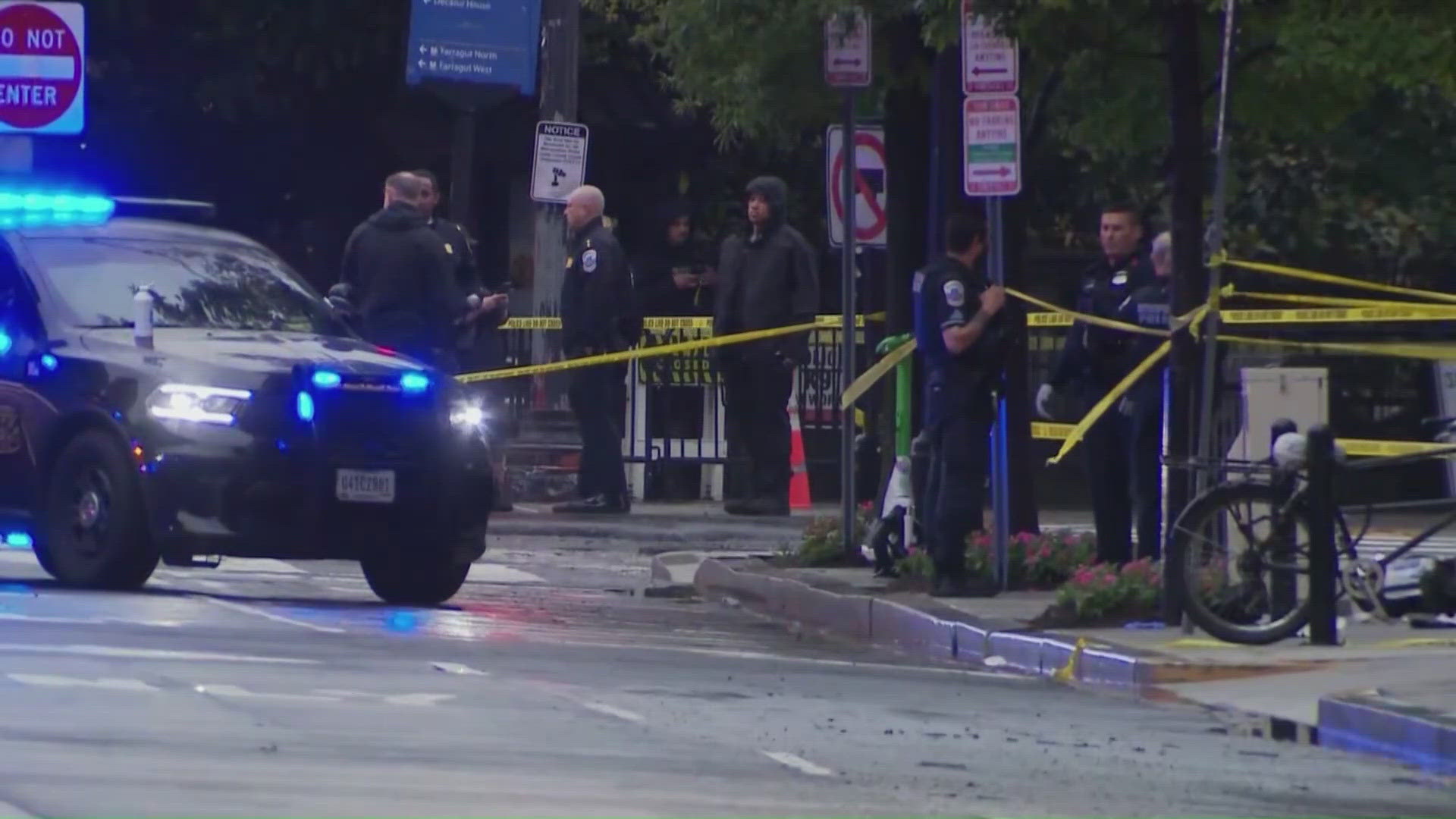 Bystander in stable condition after shooting Saturday near White House ...