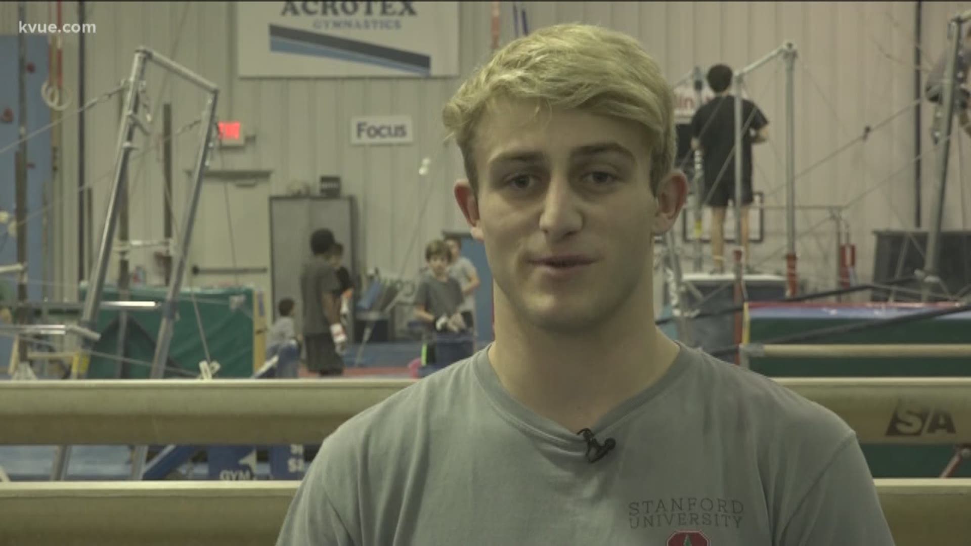 Cold Walker has been doing flips since he was five years old.