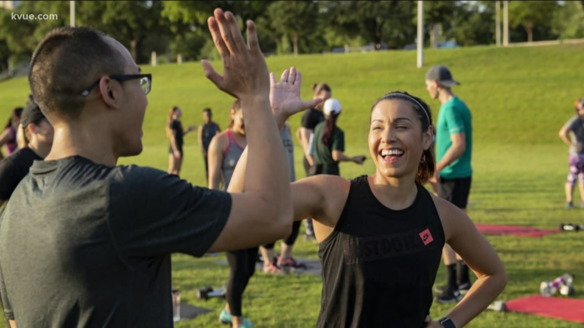 Whether it's spring, summer, fall or winter, it's never a bad time for fitness. And you don't even need to leave your house to get fit! Joining KVUE with some workout demos is Casey Nall with Camp Gladiator.