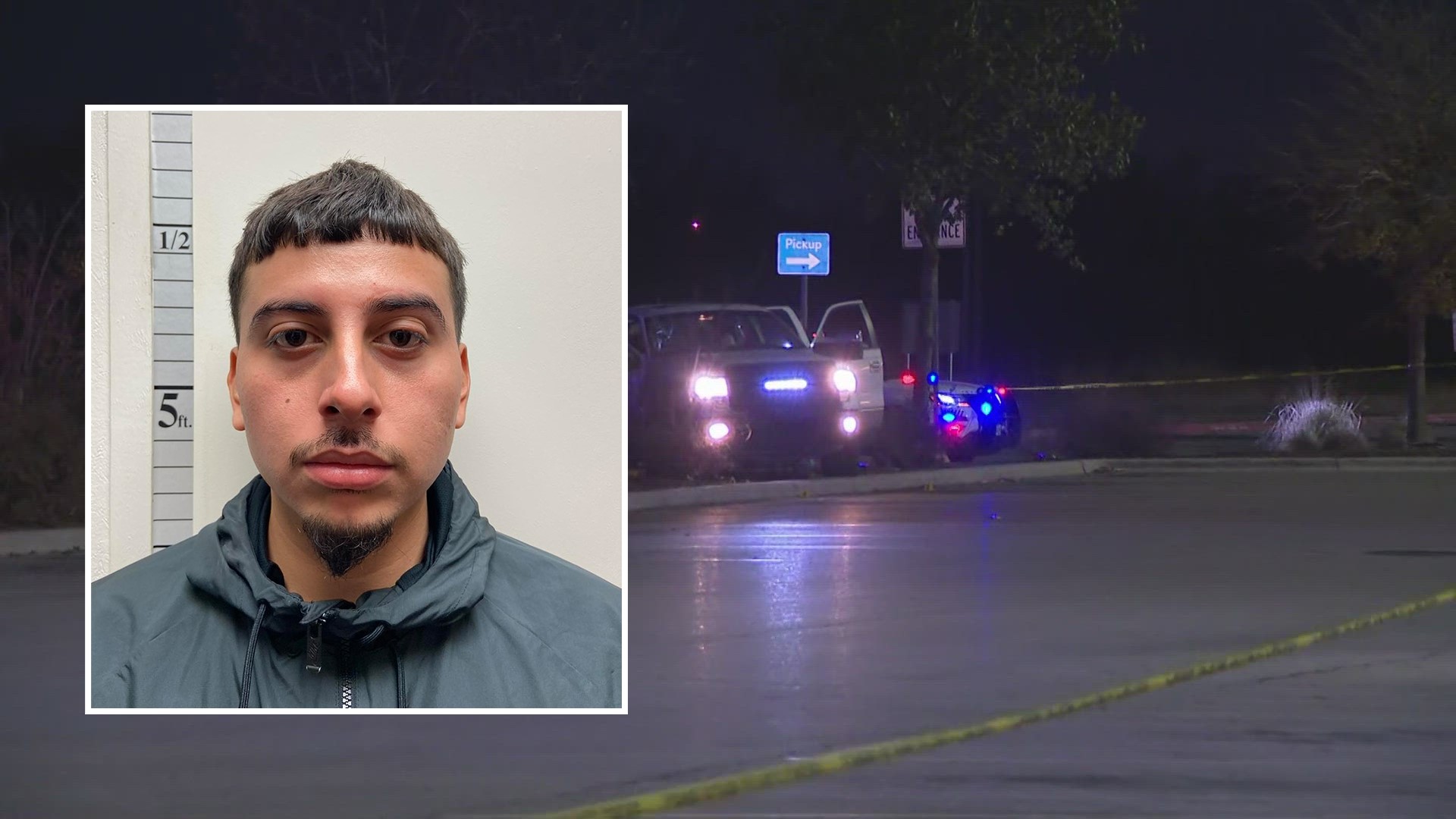 Manor police say 25-year-old Juan Acuna-Gaona was arrested late Thursday after the shooting.