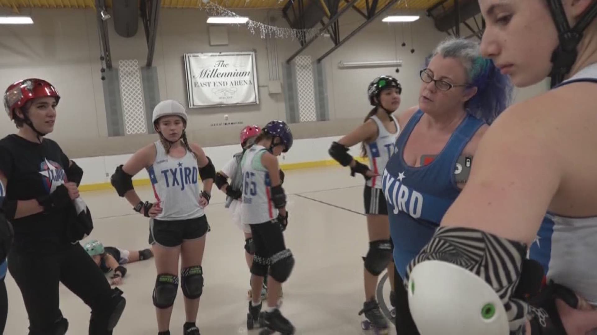 Meet the girls a part of the Texas Junior Roller Derby
