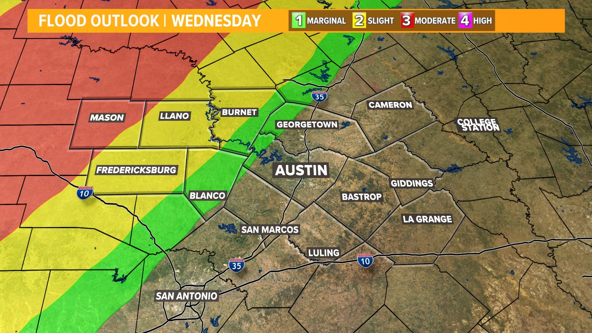 Austin, Texas weather 7day forecast and conditions