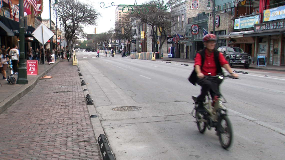 Austin businesses urge the city to create bike lanes on 6th Street