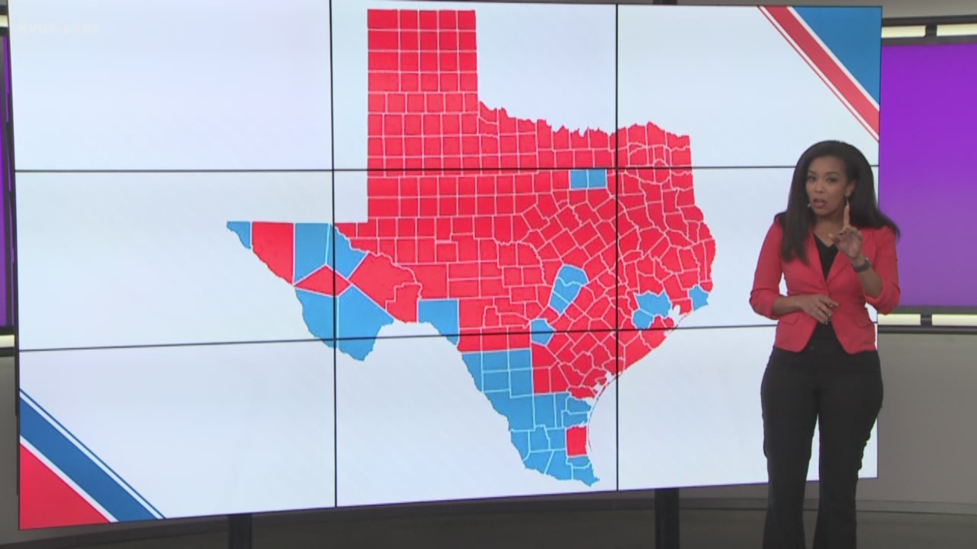 So it seems the talk of a Blue Wave fell short here in Texas. At least in the U-S Senate and Central Texas U-S House districts.But the Democrats did have a Blue Tide of sorts. KVUE Political Reporter Ashley Goudeau is here to explain.