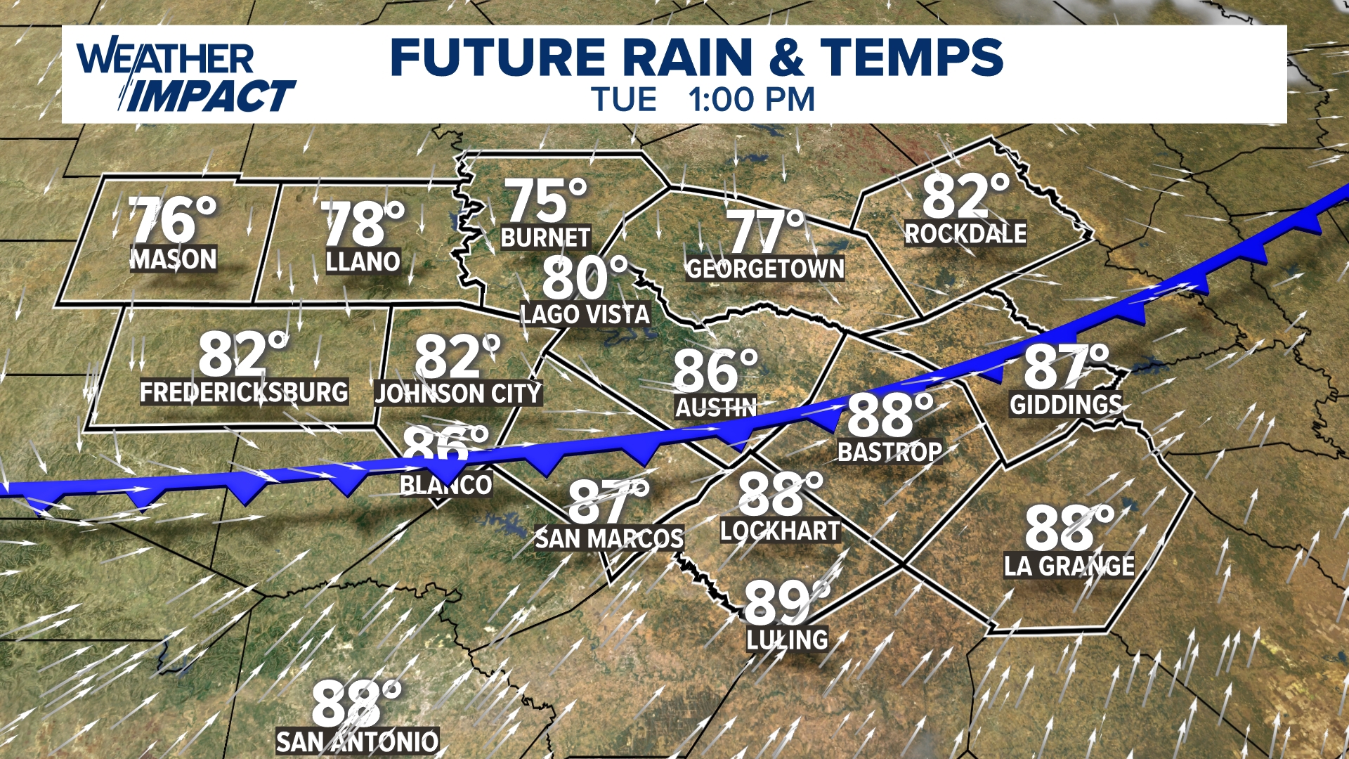 Central Texas: Storm system set to bring rain this weekend | kvue.com
