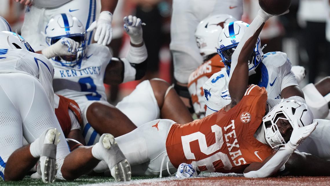 Texas Longhorns top Kentucky, 31-14 | kvue.com