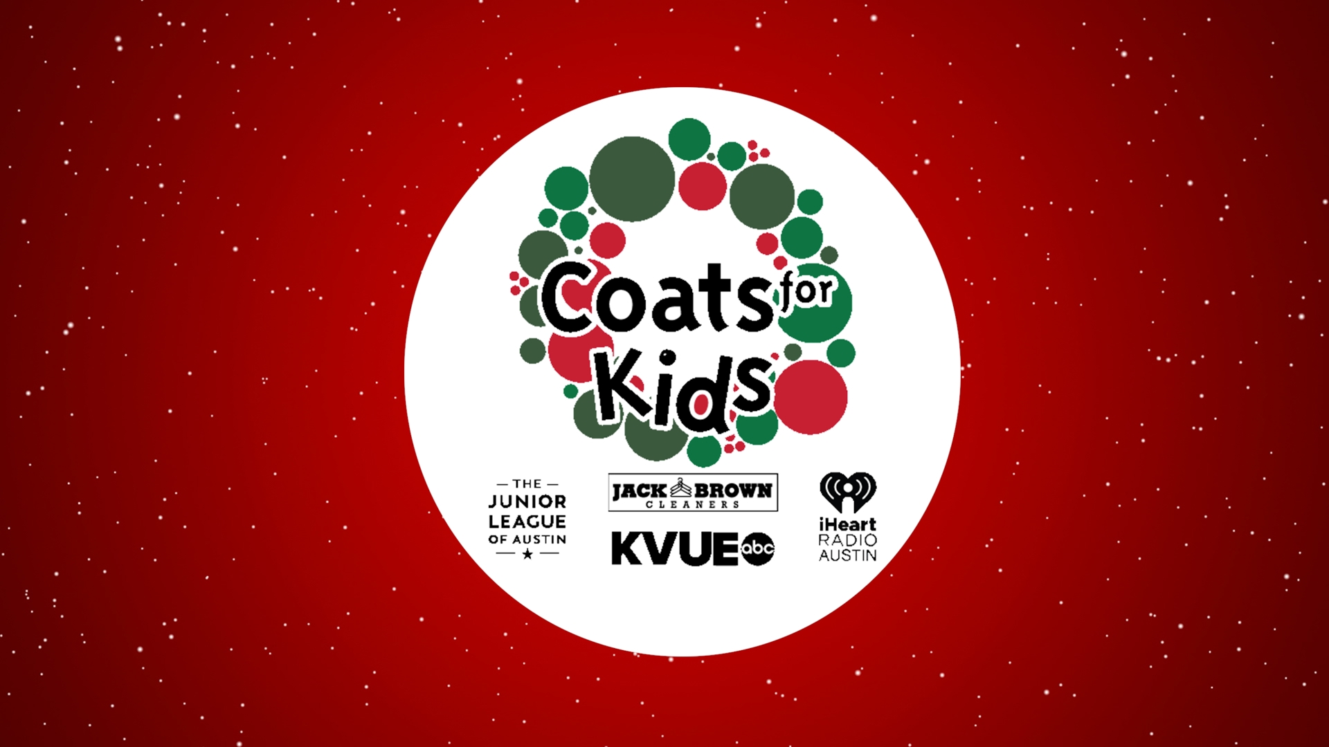 The 38th Annual Coats for Kids drive is underway right now! Every year, KVUE partners with Jack Brown Cleaners, iHeartRadio and the Junior League of Austin.