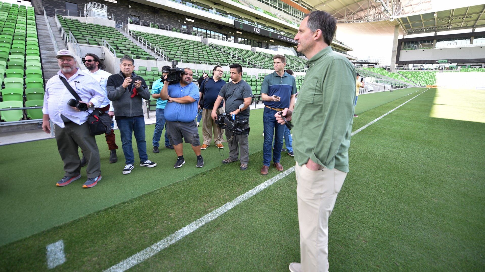 Austin FC president Andy Loughnane spoke with KVUE's Cory Mose to discuss new fan experiences in 2024.