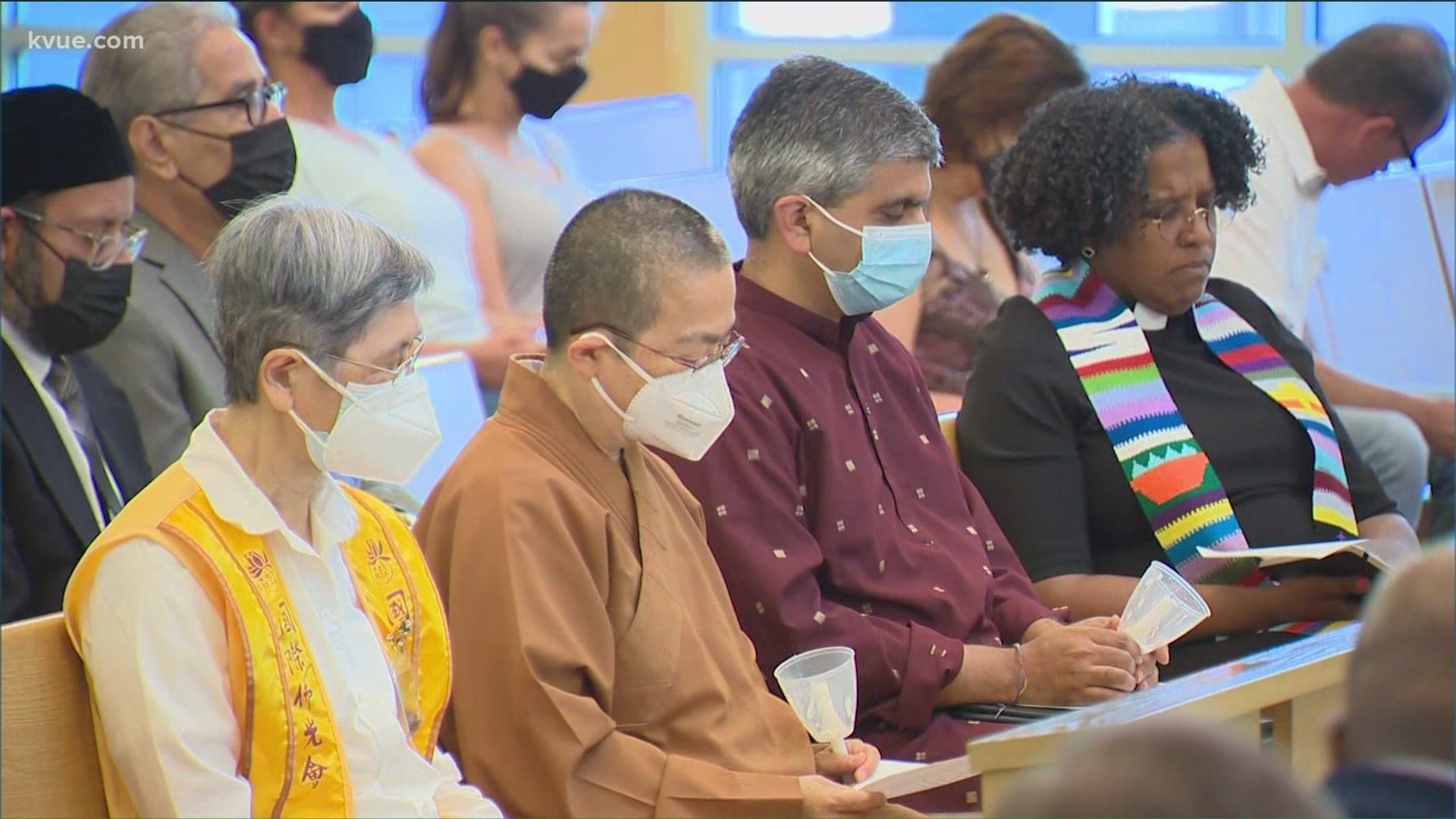 Faith leaders also encouraged people to take action and write letters to legislators.