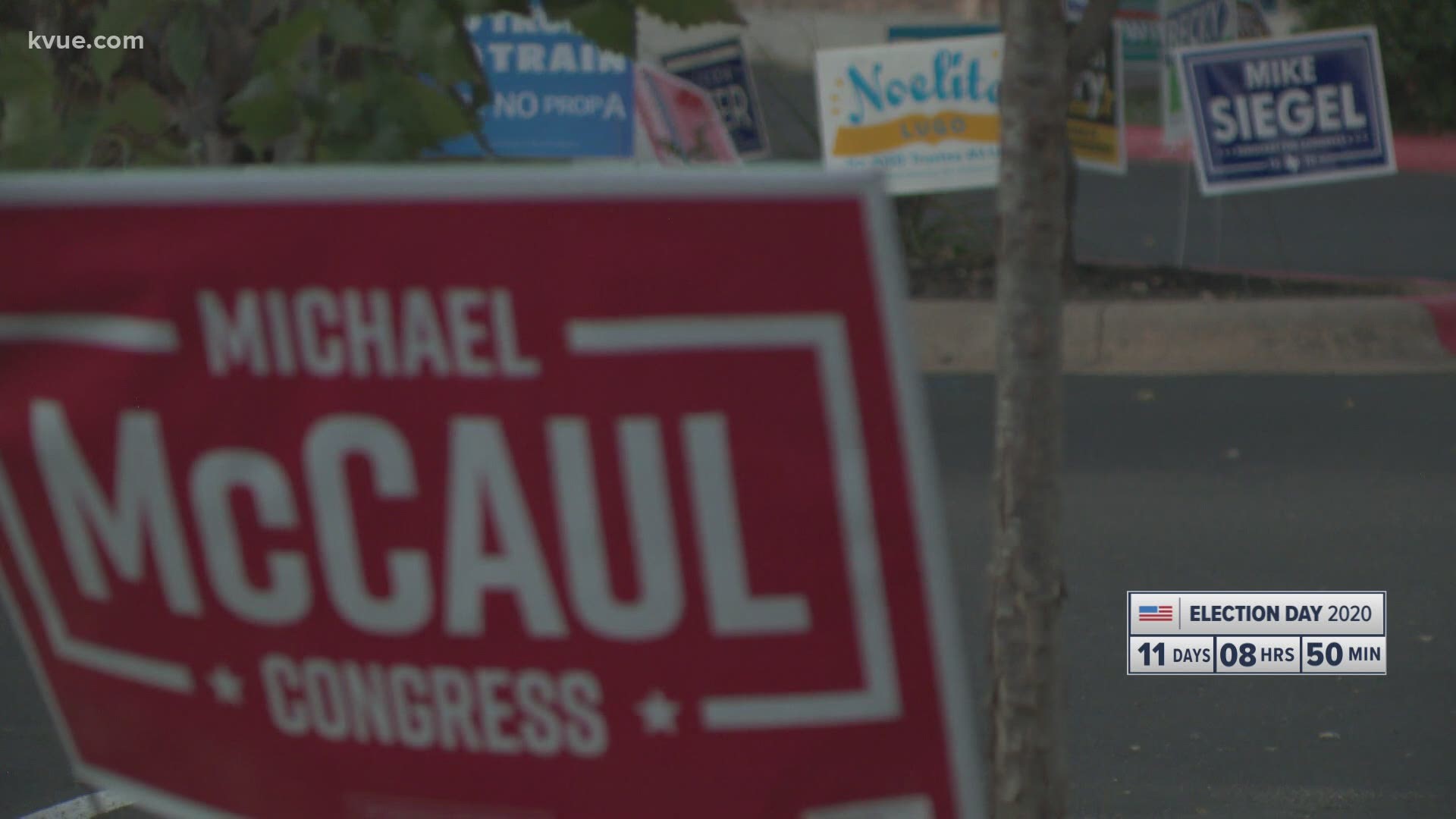 Texas' 10th congressional district stretches from Austin all the way to just north of Houston. There, Michael McCaul and Mike Siegel face off.