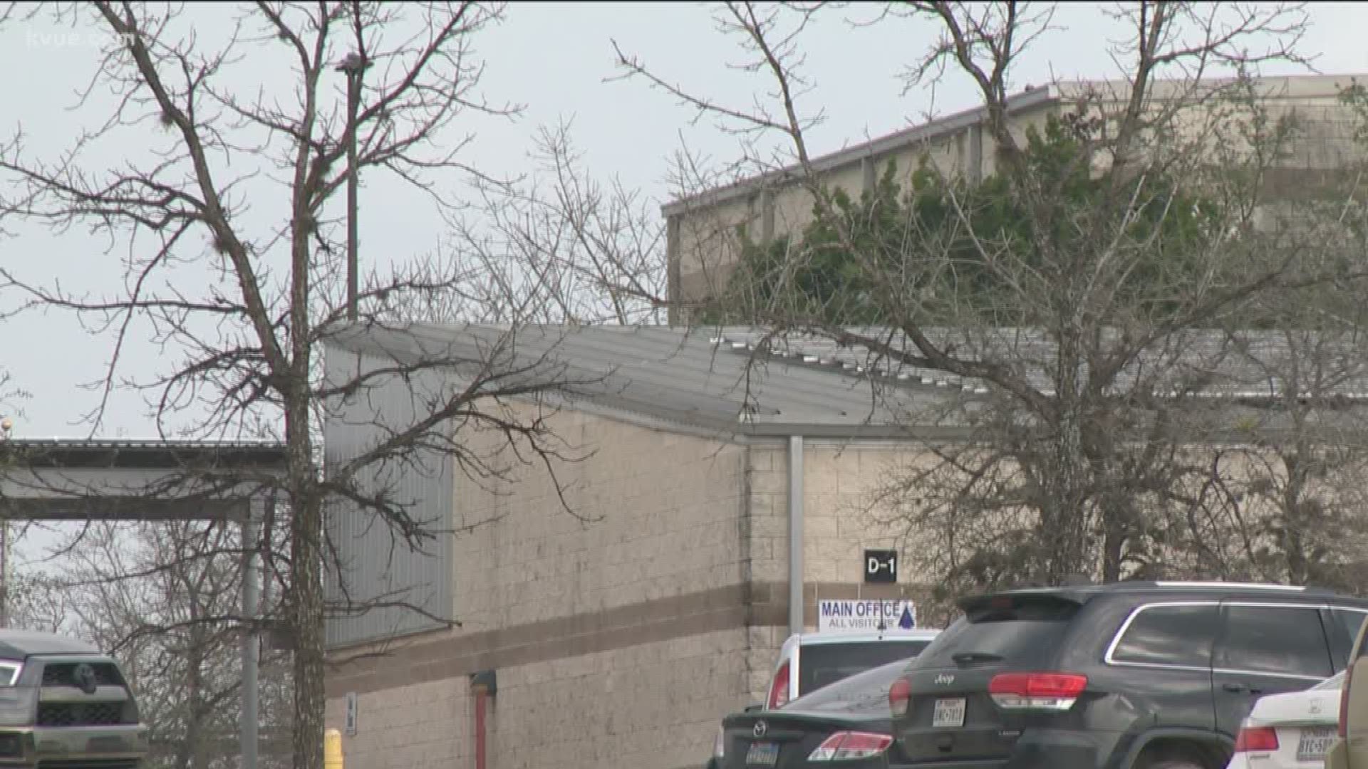 A gas odor forced the evacuation of a South Austin middle school on Tuesday.