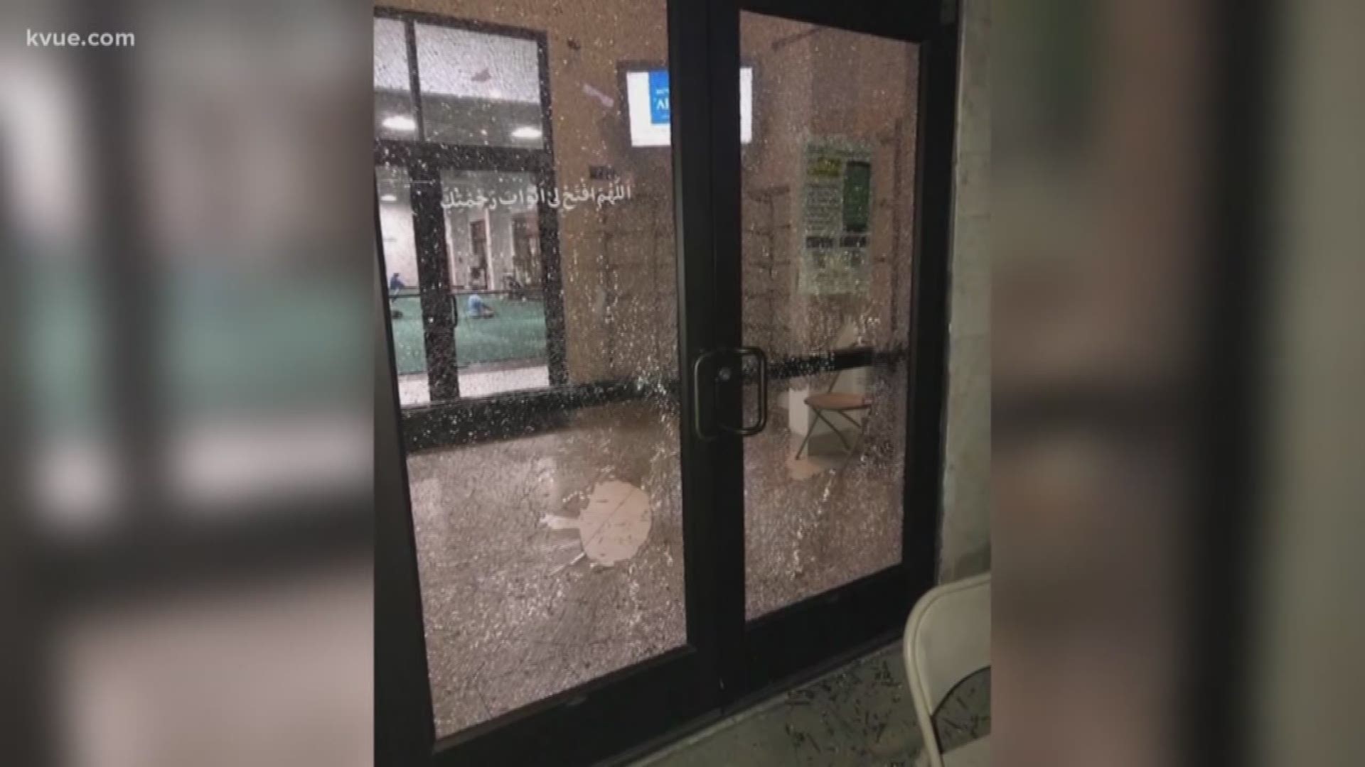 Shattered glass and broken windows at an Austin Muslim center shaking up some members of the community.