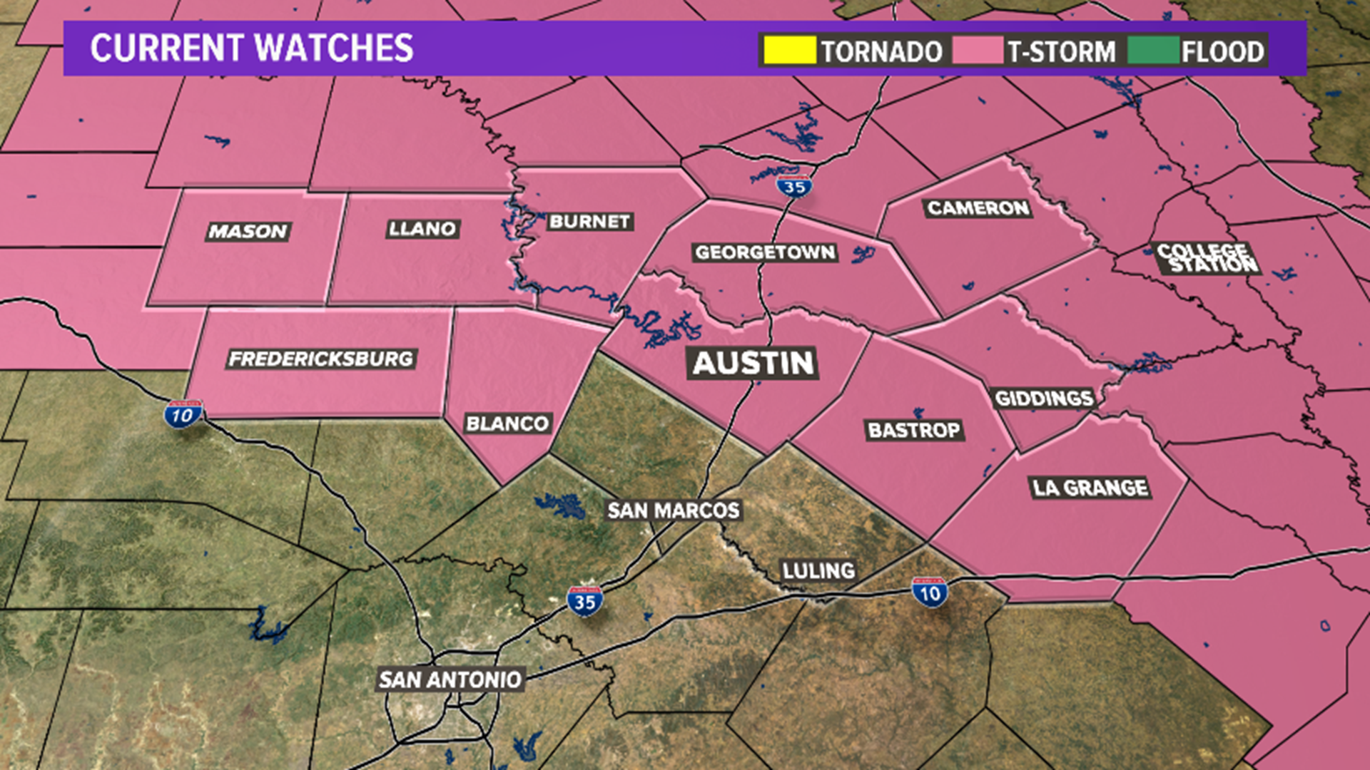 Tracking severe storms in Central Texas | kvue.com