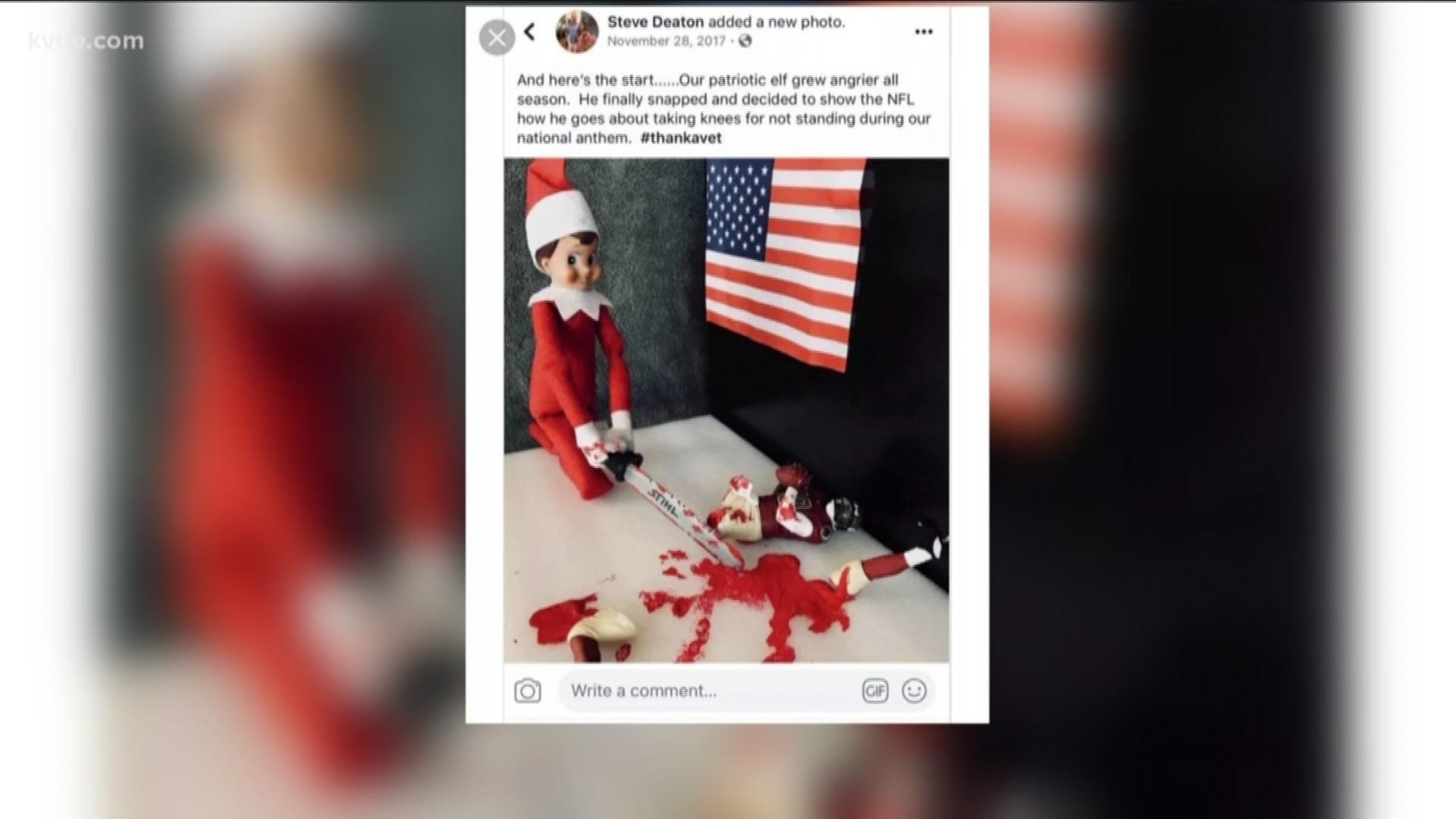 People in Williamson County are disturbed over social media posts from a sheriff's office commander, showing dolls depicting sexual assault, kidnapping and other acts.