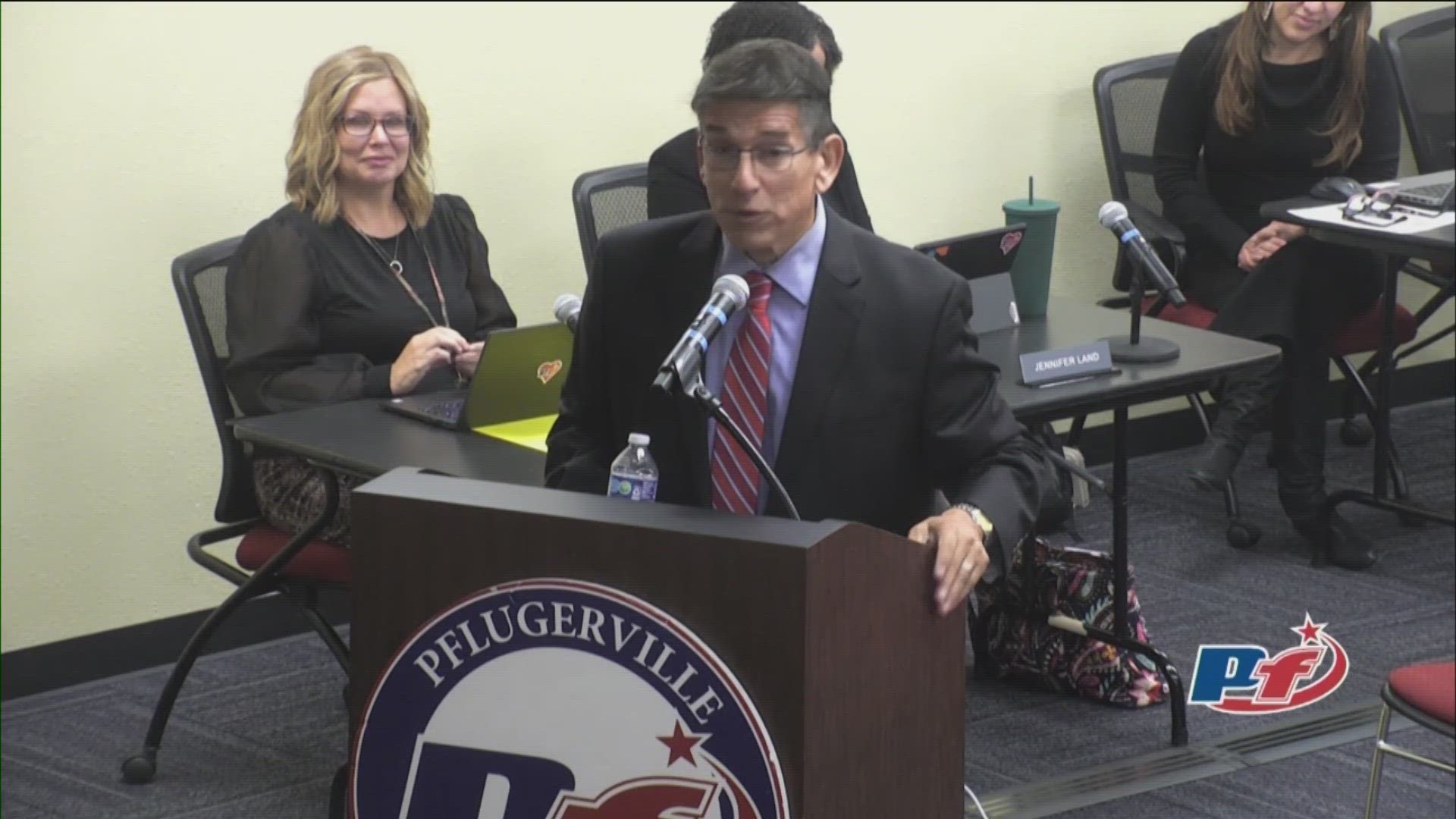 Pflugerville ISD's board has approved hiring Dr. Steve Flores as the interim superintendent.