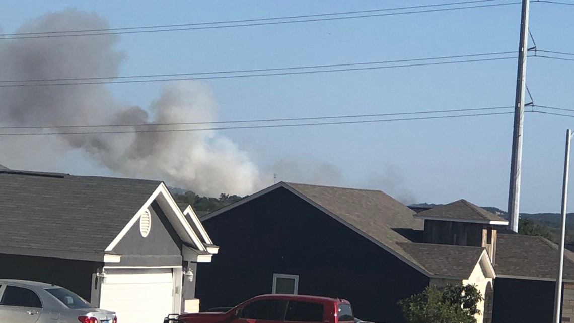 Grass fire burning in northern Burnet County | kvue.com