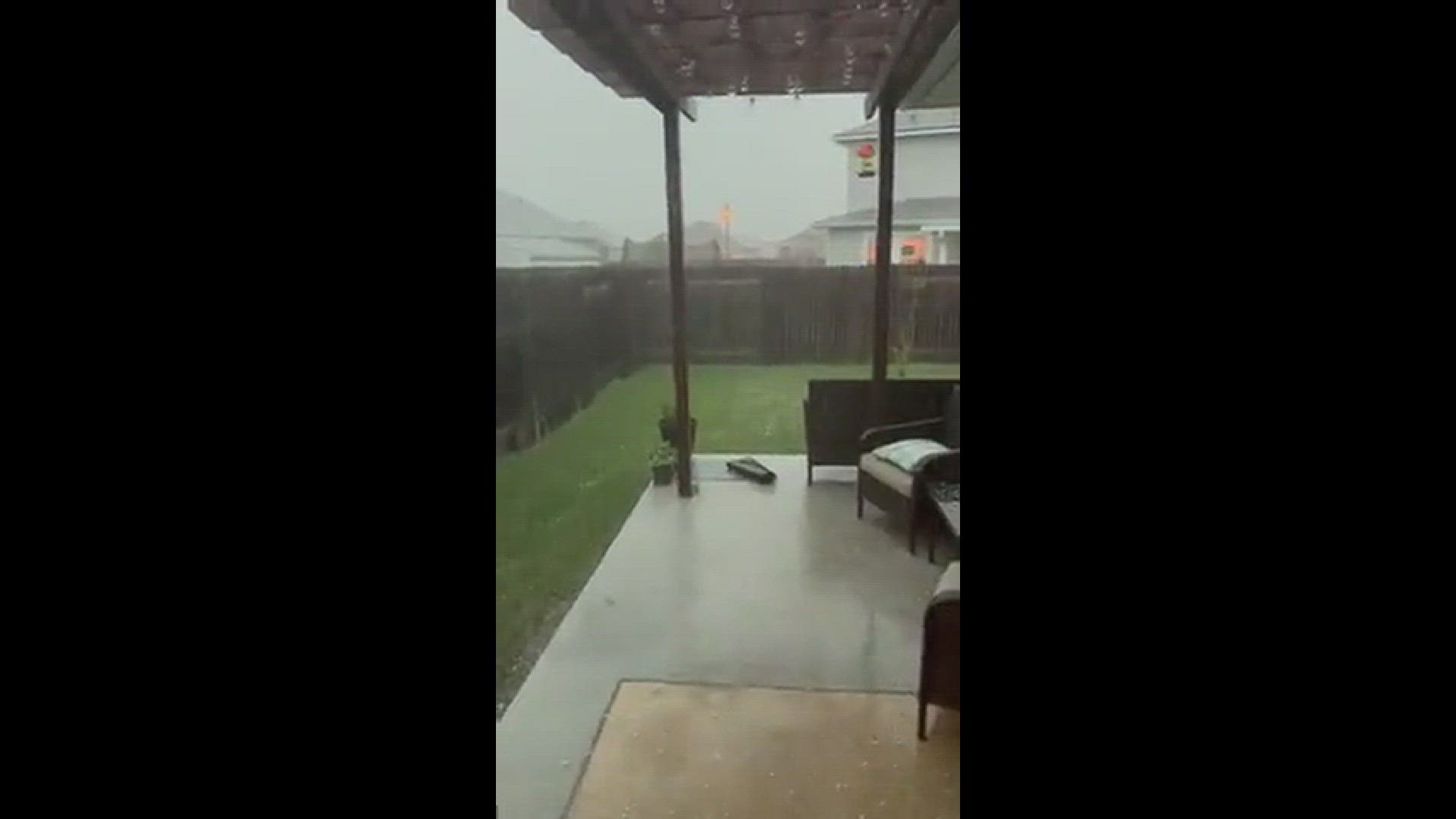 Rain and hail in Georgetown, TX
Credit: Cinthia