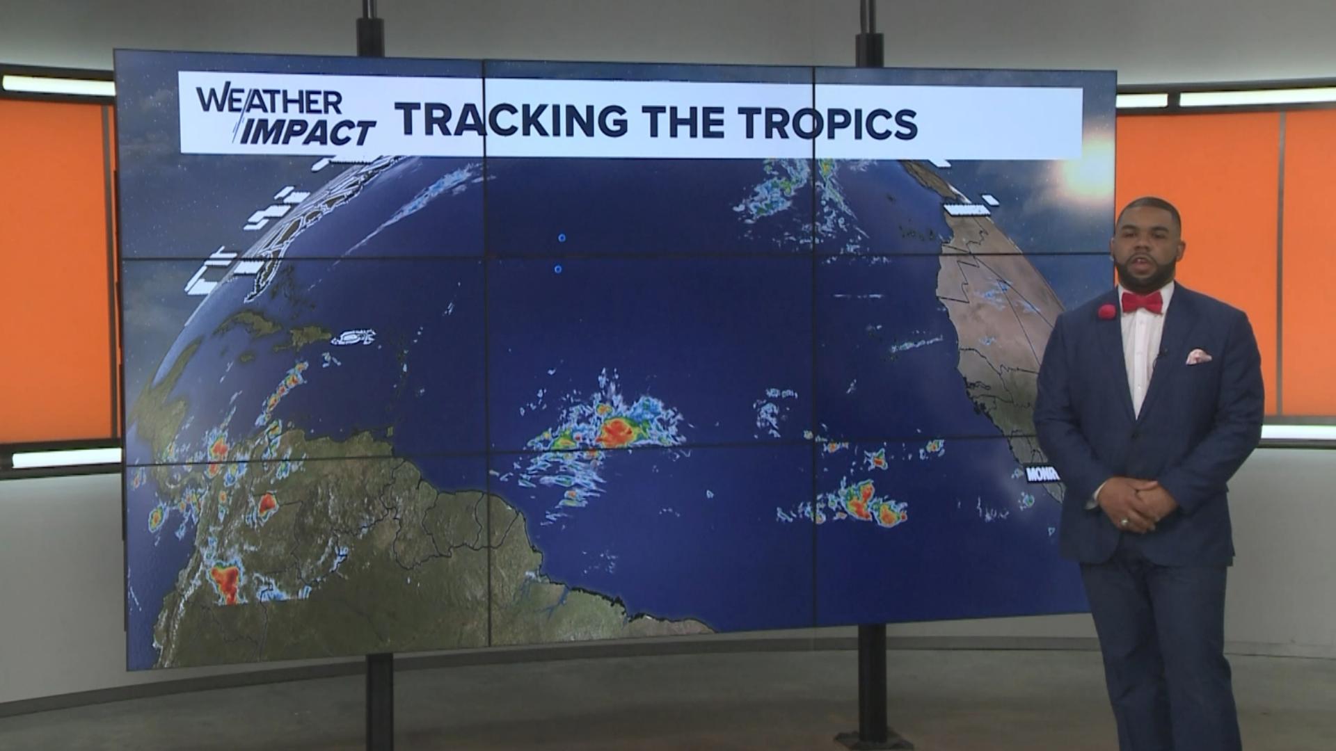 KVUE Meteorologist Jordan Darensbourg has your Nov. 22 morning tropics update. He's tracking a few weakening systems in the Atlantic.