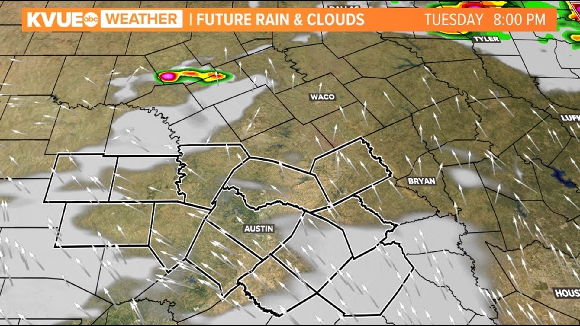 Central Texas could be clipped by strong storms Tuesday | kvue.com