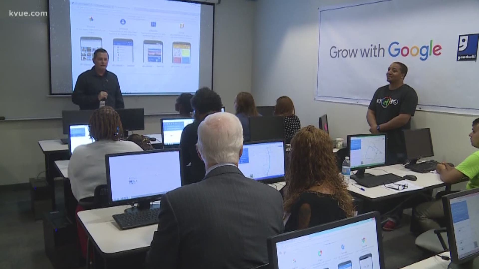 Only 42 percent of employees in the Texas workforce are digitally literate. Goodwill and Google are teaming up to fix that.