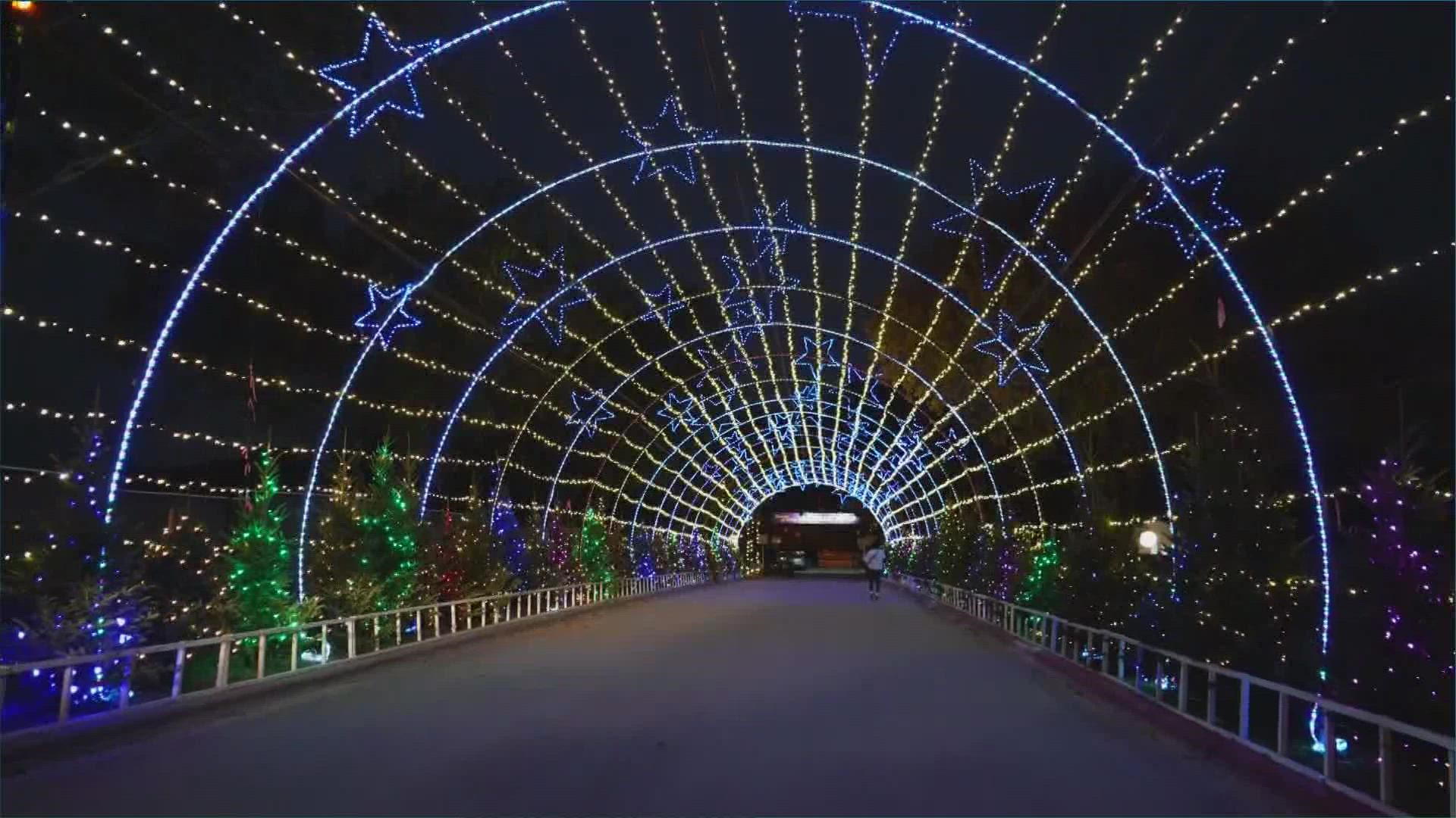 Sneak peek Austin Trail of Lights opens on Dec. 8