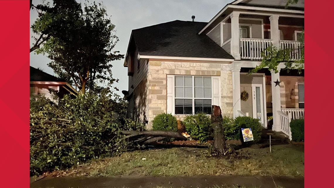 Cedar Park microburst causes extensive damage