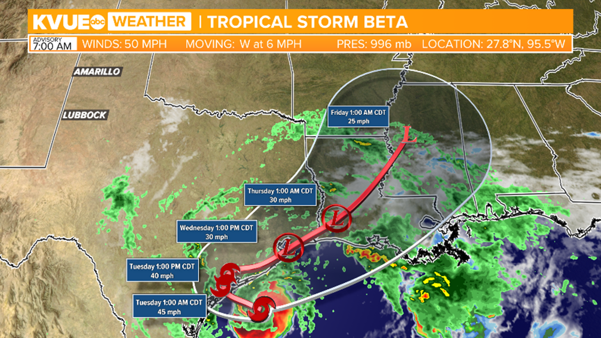 Tormenta Tropical Beta