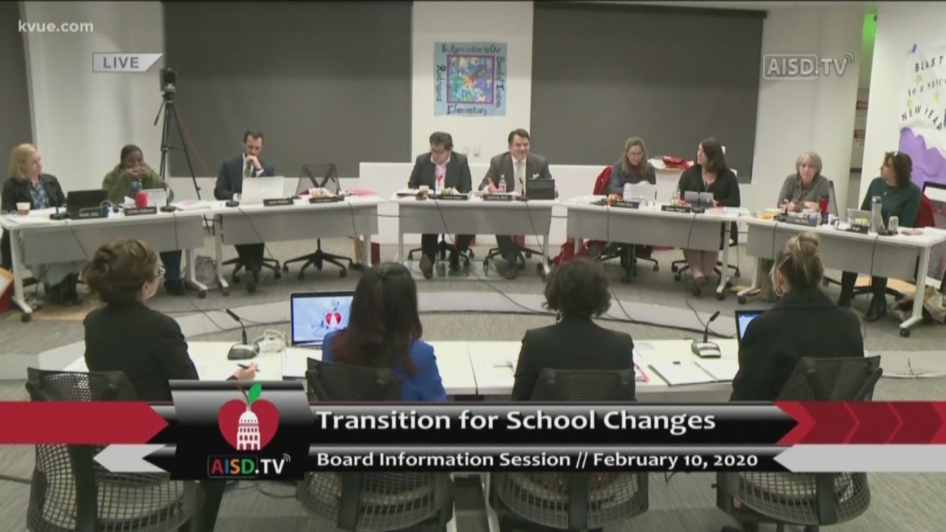 The district created 'School Changes Implementation Teams' or SCITS to help communicate with the community.
