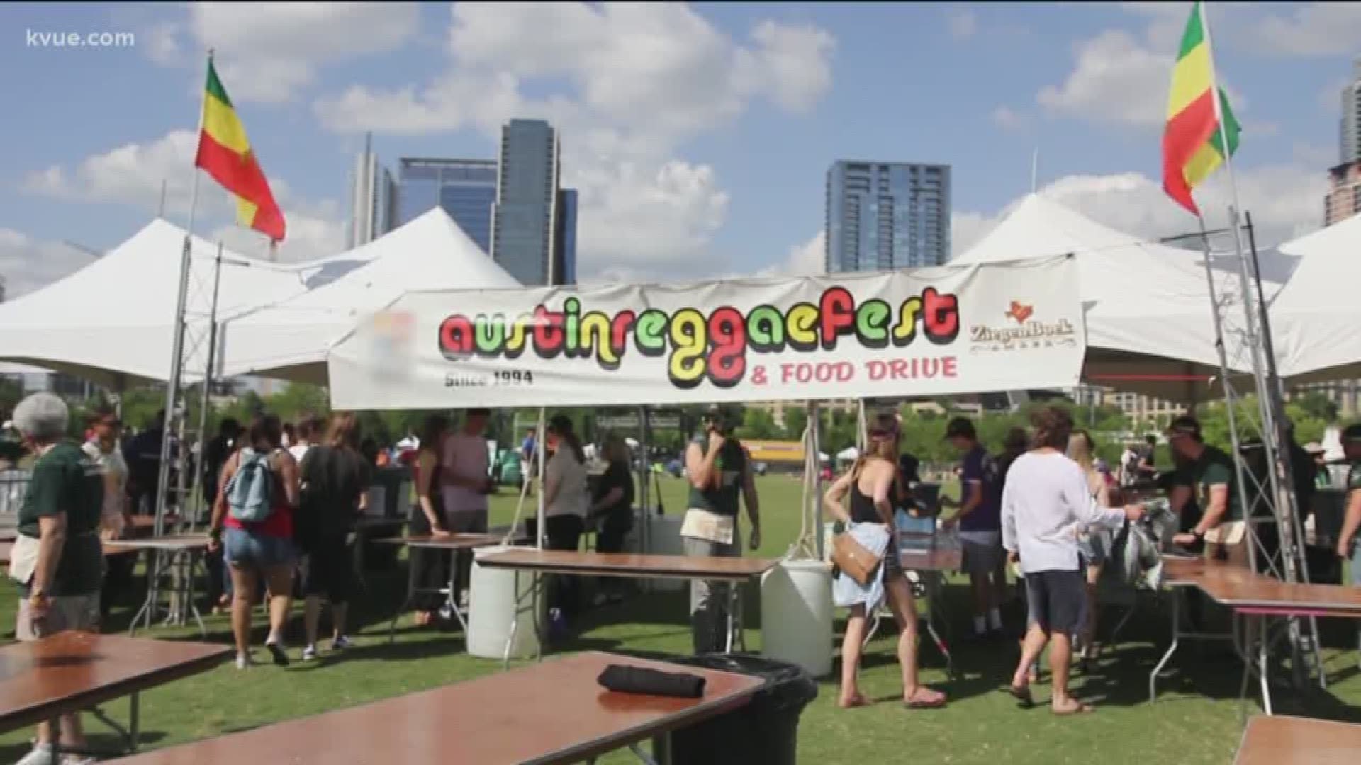 Over the last five years, the Austin Reggae Festival has provided more than one million meals to the Central Texas Food Bankl.