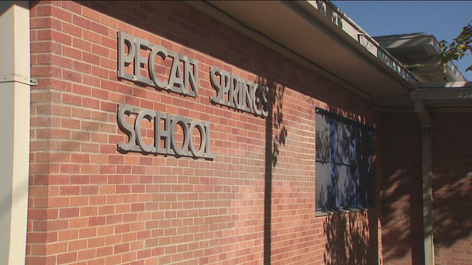 Austin ISD broke ground on renovations to Pecan Springs Elementary School as part of a 2022 bond program.