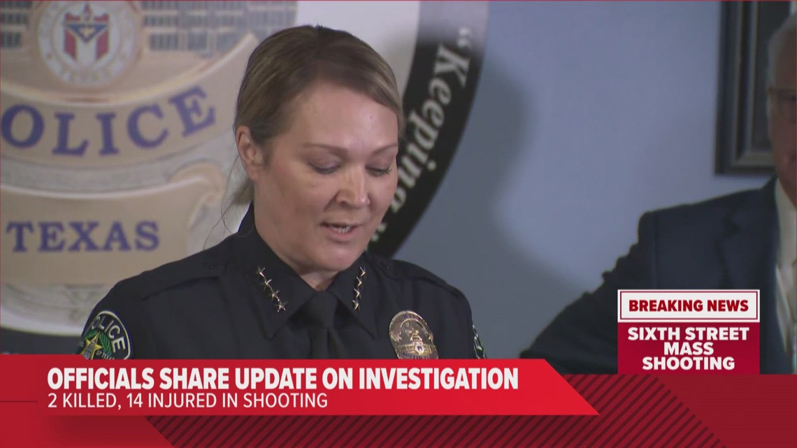 Watch live: Austin police update deadly Sixth Street shooting case ...