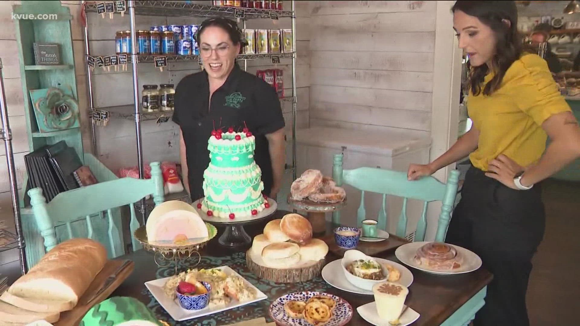 Enjoy cakes and pastries while supporting this local bakery in Leander.