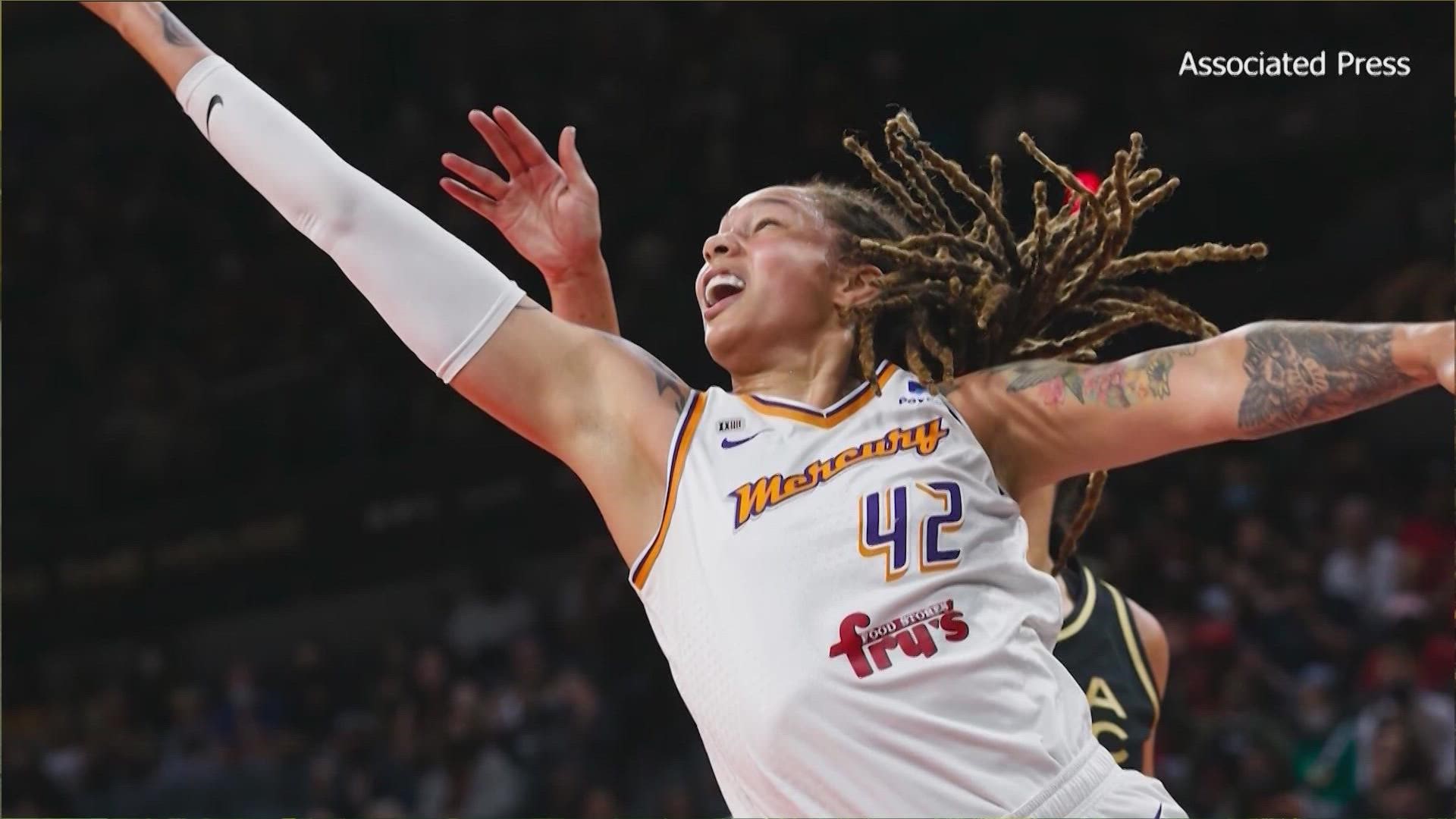 Brittney Griner, a WNBA star and Olympian, was sentenced to nine years in prison in Russia on Thursday. Now Griner's teammates and others are reacting to the news.