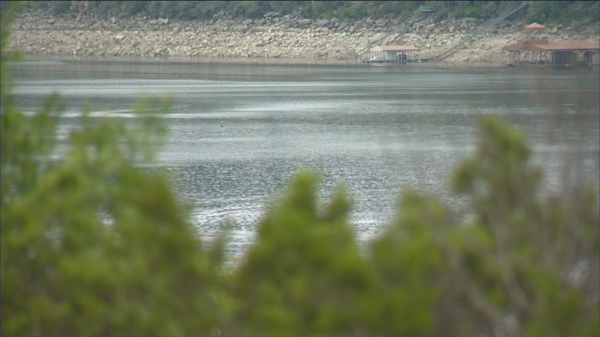 Even though Austin saw plenty of rain on Monday, the lake levels didn't really improve.