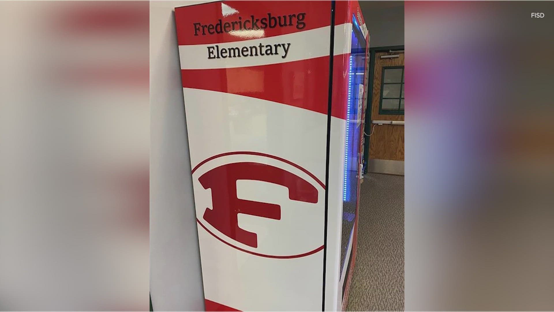 A local Fredericksburg elementary school is finding new ways to get kids to read. Here's how the vending machine works.