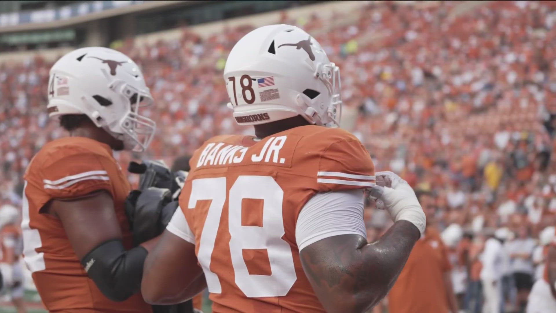 Banks is viewed as one of the best offensive tackles in the country and is projected to be a top 15 pick in next April's NFL Draft
