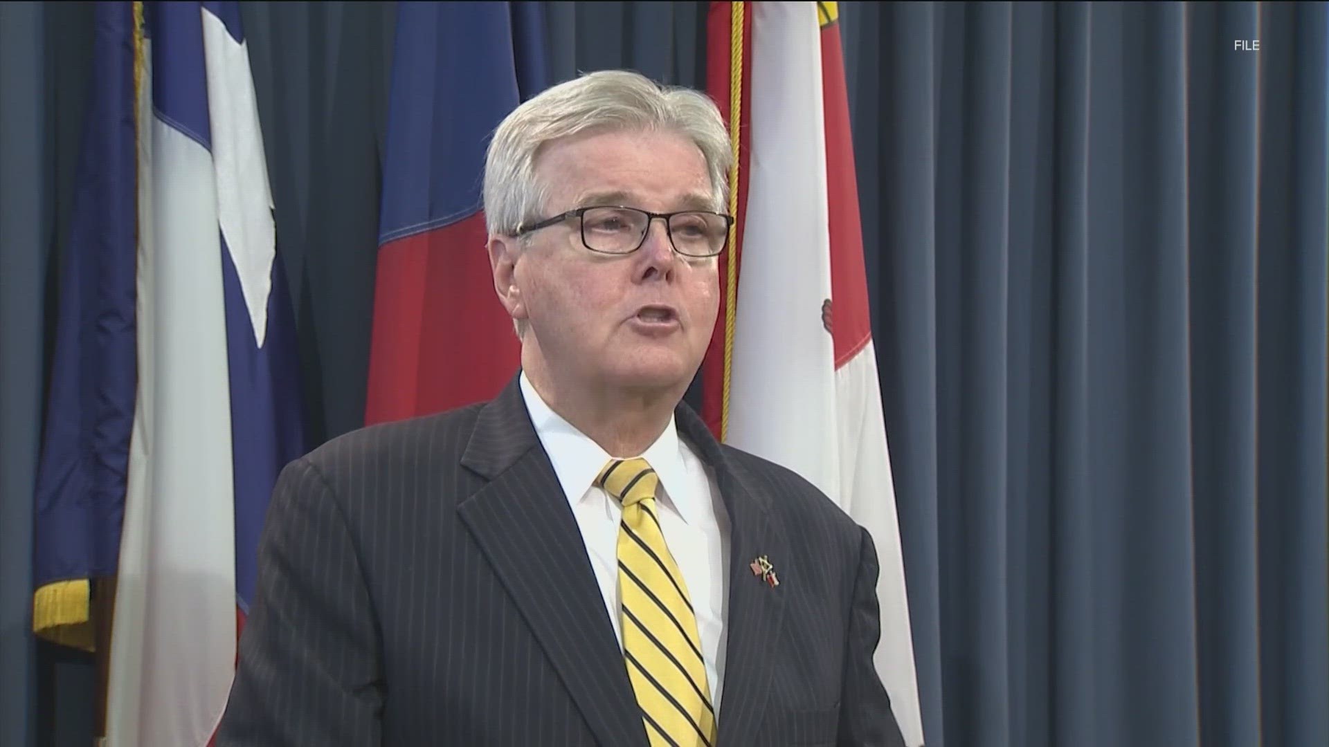 Lt. Gov. Dan Patrick issued a gag order in the impeachment trial of suspended Attorney General Ken Paxton.