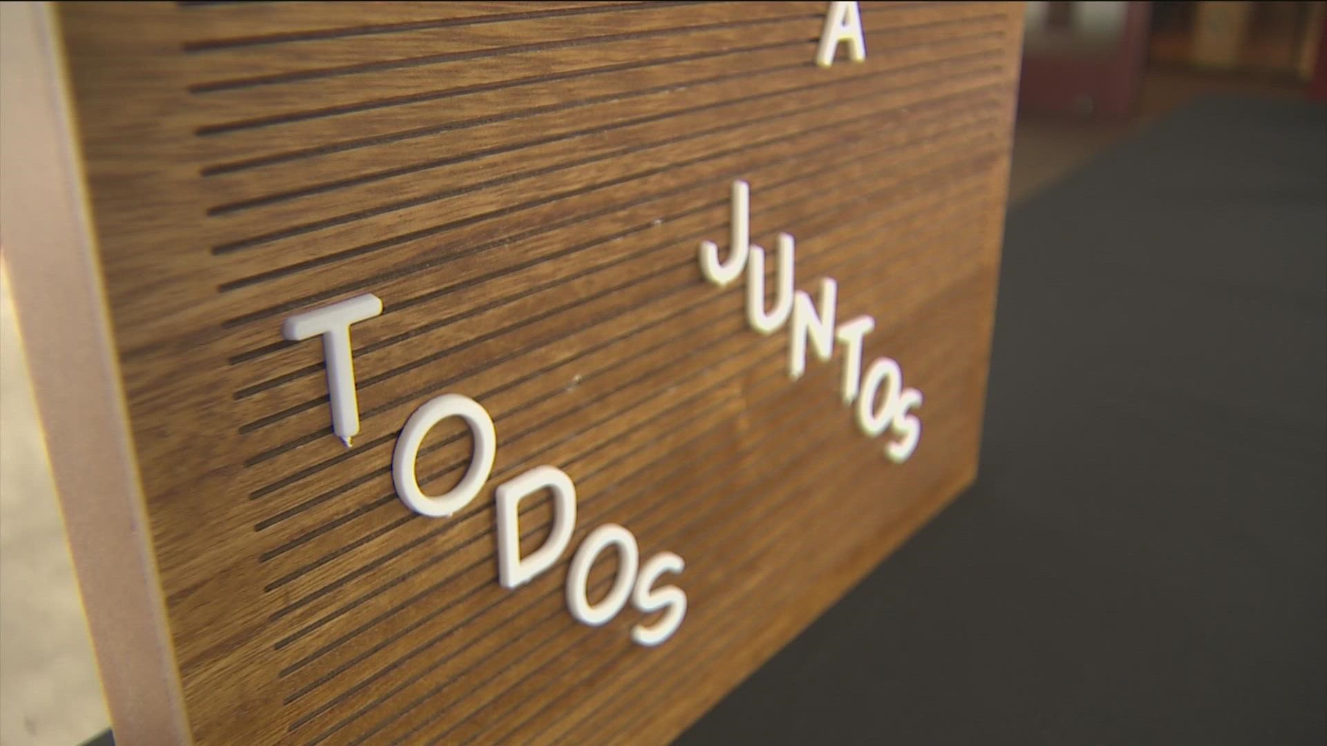 Todos Juntos Learning Center is allowing immigrants to Austin become part of the community. KVUE's Yvonna Nava has more.
