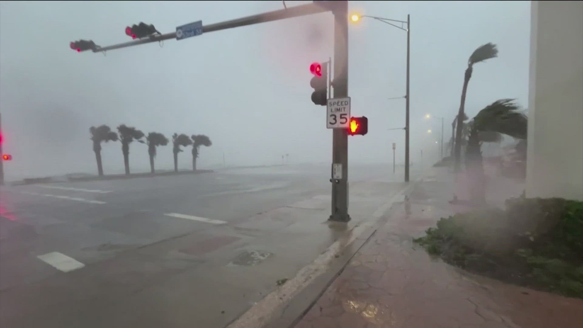 State officials say three people have died in the storm in southeast Texas.