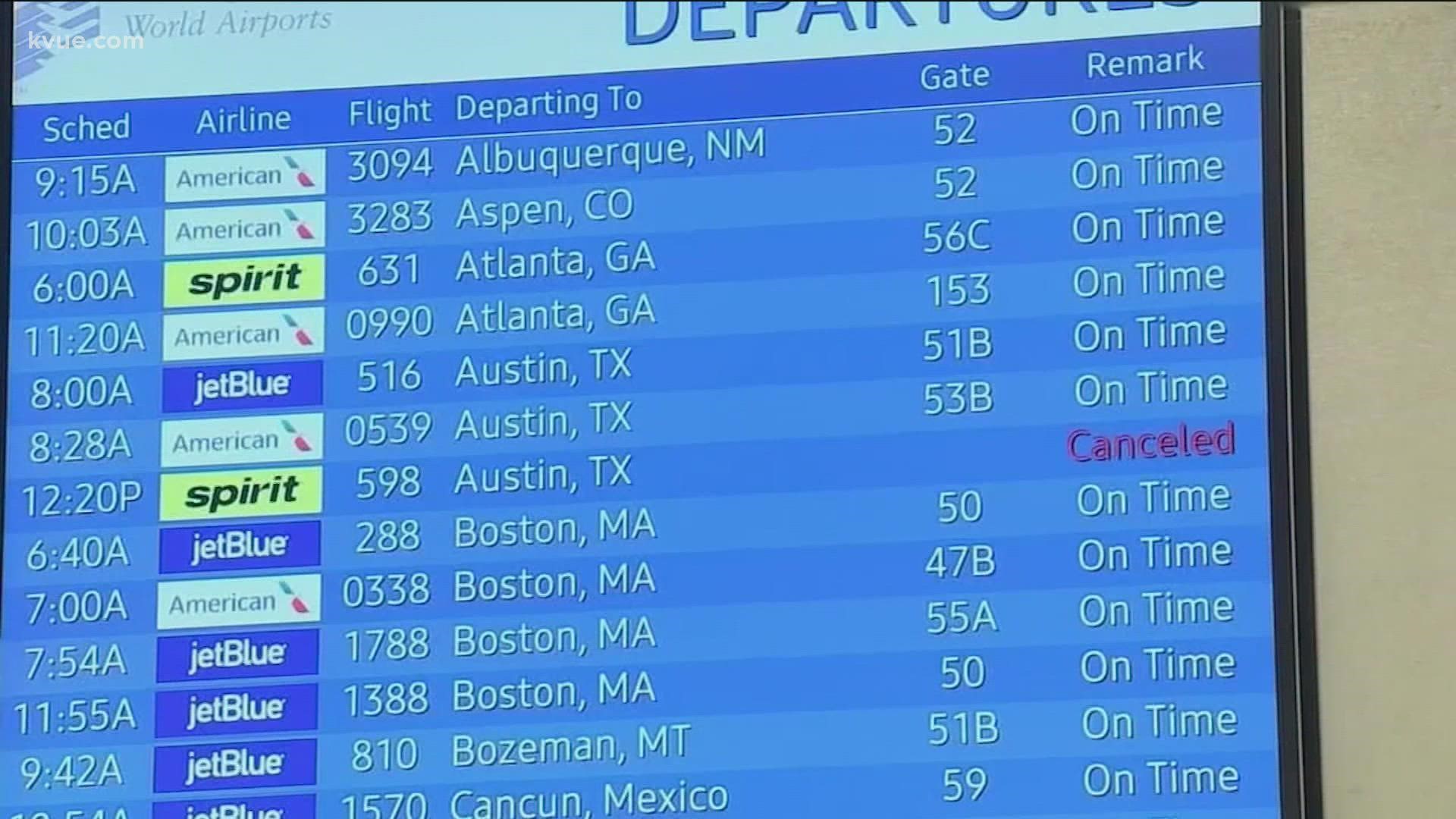 For the third day in a row, Spirit Airlines canceled more than half of its flights.