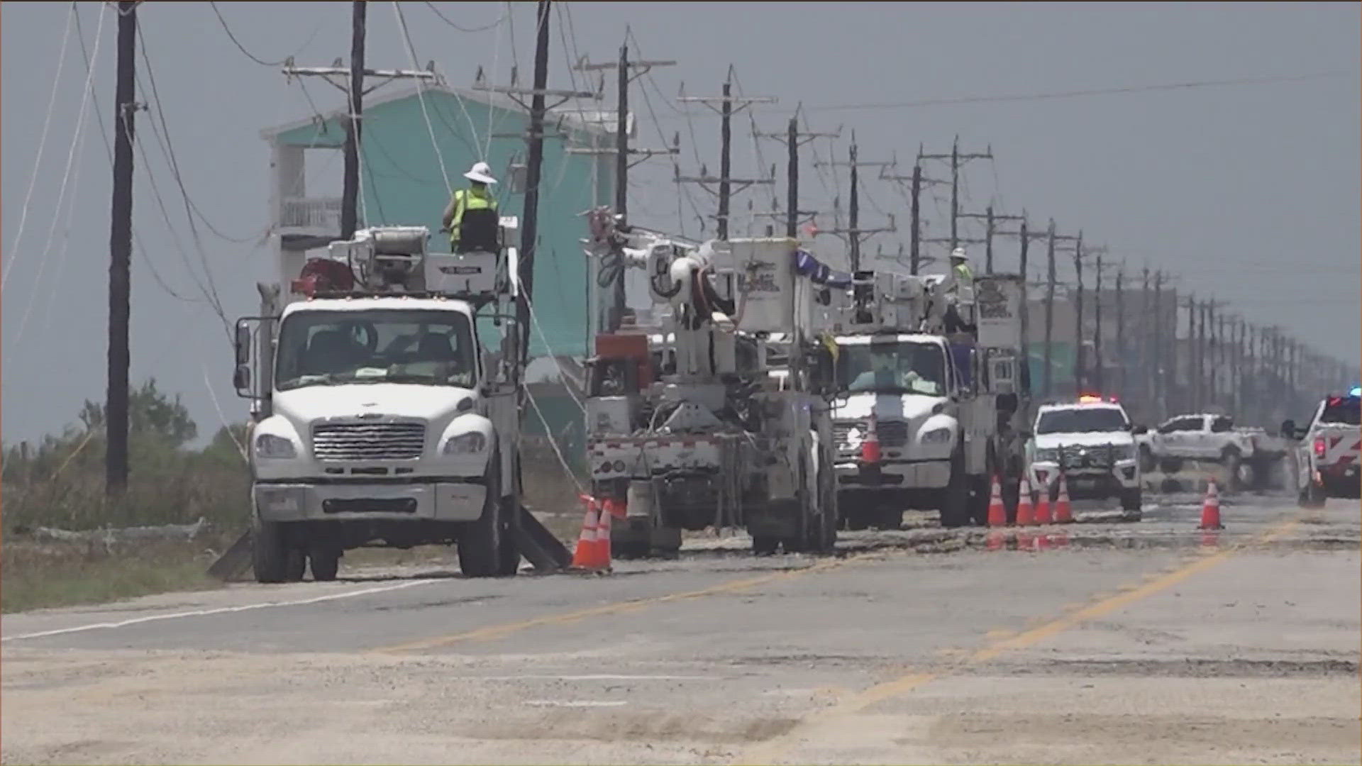 Many CenterPoint Energy customers are still without electricity several days after Beryl made landfall on the Texas coastline.