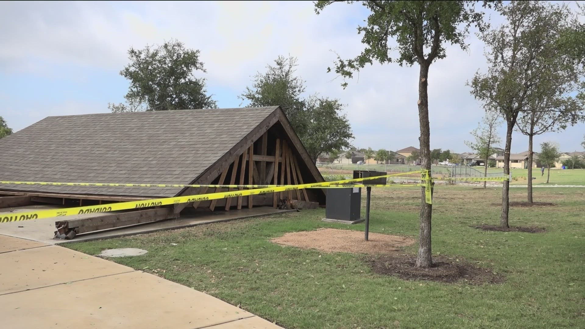 According to the National Weather Service, microbursts are a localized column of sinking air within a thunderstorm that can cause extensive damage.